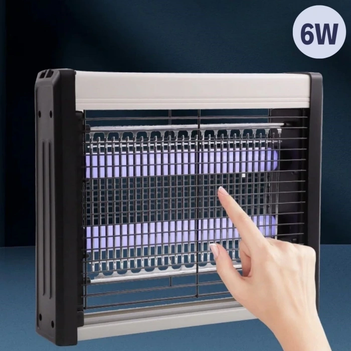 6W Taşınabilir ve Asılabilir Elektrikli Led Sivrisinek Yok Edici Hem Gece Lambası Hem Haşere Engelleyici Makine (4887)