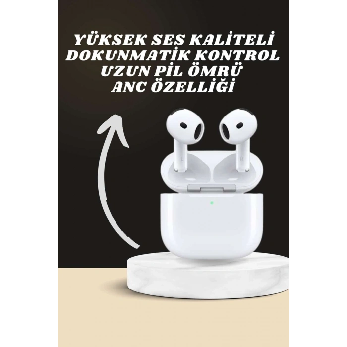 7 Kordonlu Akıllı Saat Ve 3.nesil Kulaklık Dokunmatik Ekran Sesli Görüşme Yapabilen