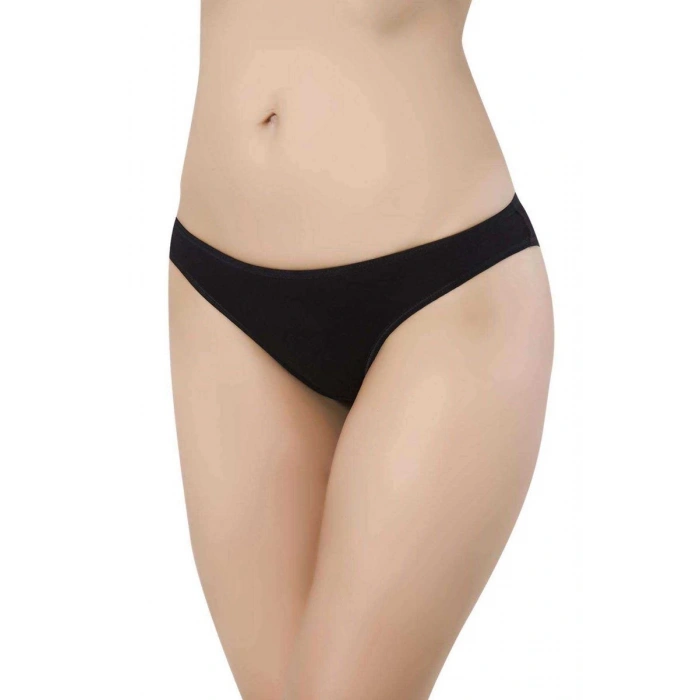 8 adet Süper Eko Set Likralı Kadın Slip Külot Siyah Kırmızı Ten Beyaz mudanis