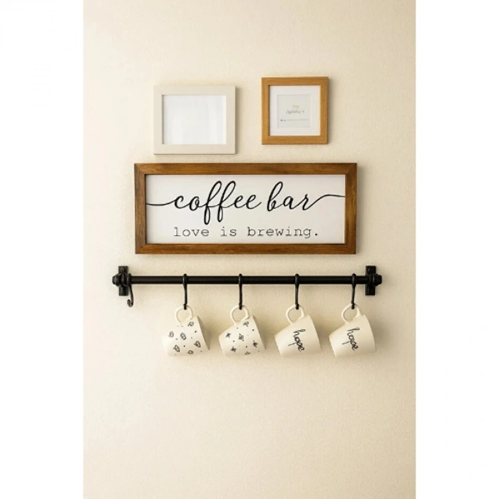 8 Kancalı Yapışkanlı Askı Aparatı