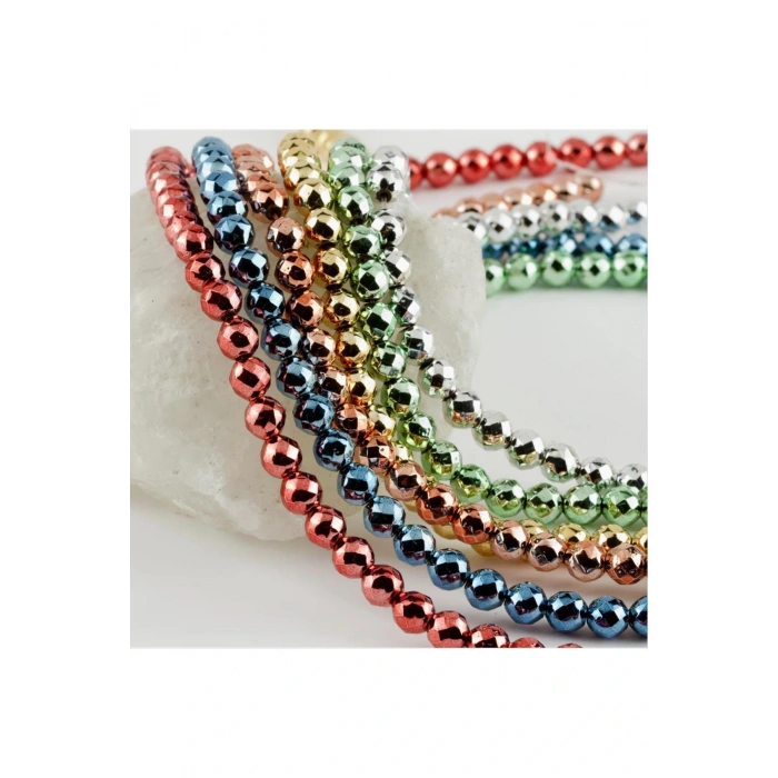 8 mm Fasetli Hematit Taşı