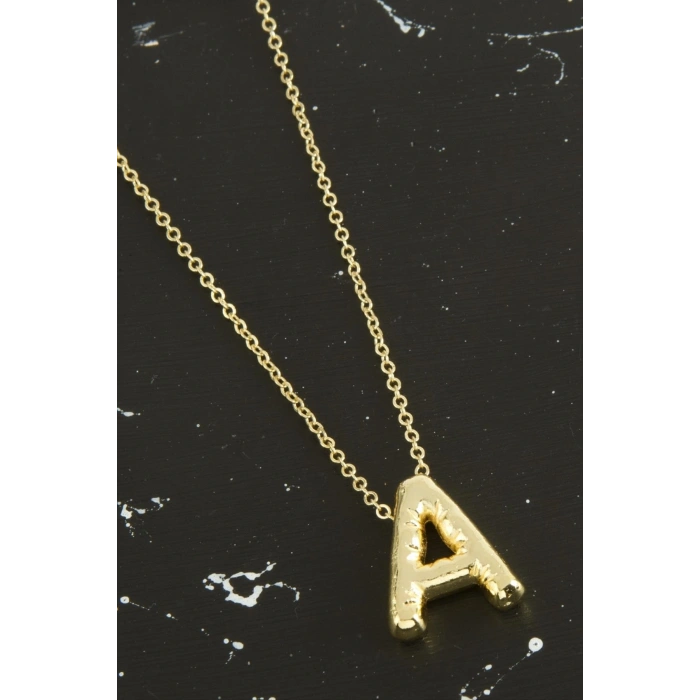 A Harfli Balon Kolye