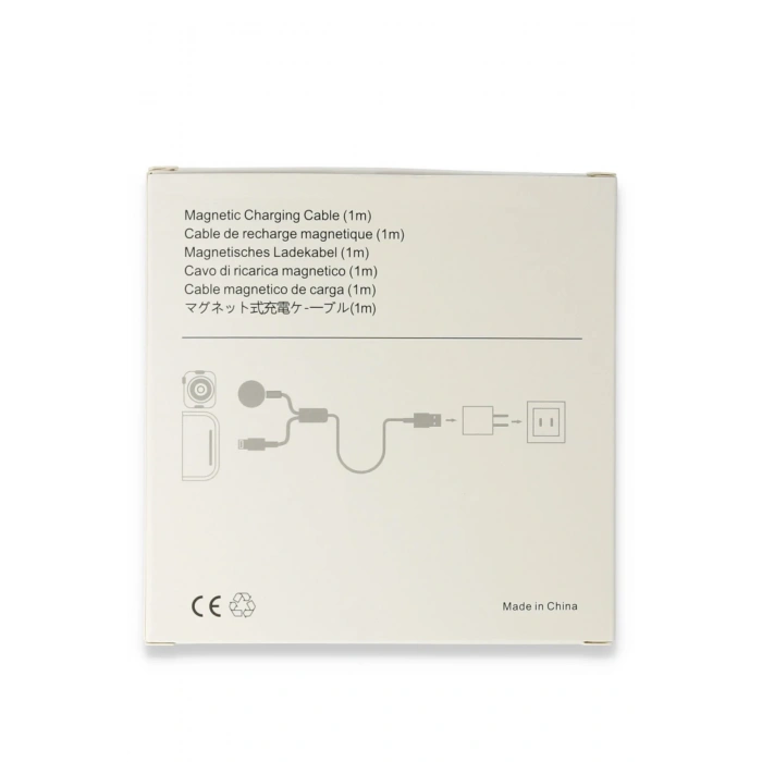 AC08 2in1 Kablosuz Şarj Apple Watch 1/2/3/4/5/6/7/8/SE