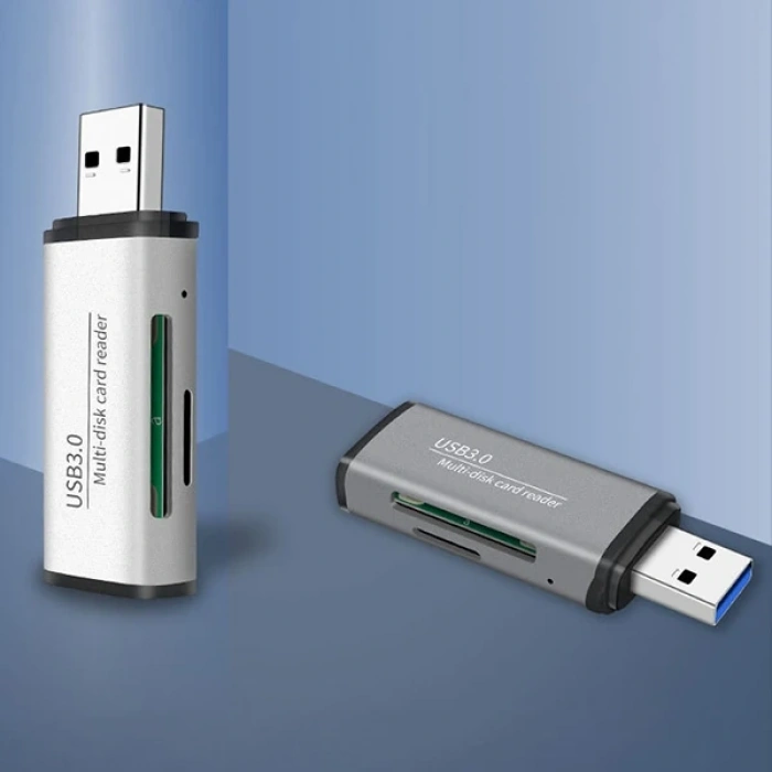 Ads-105 Usb 3.0 Hızlı Card Reader Sd/tf Hafıza Kart Okuyucu