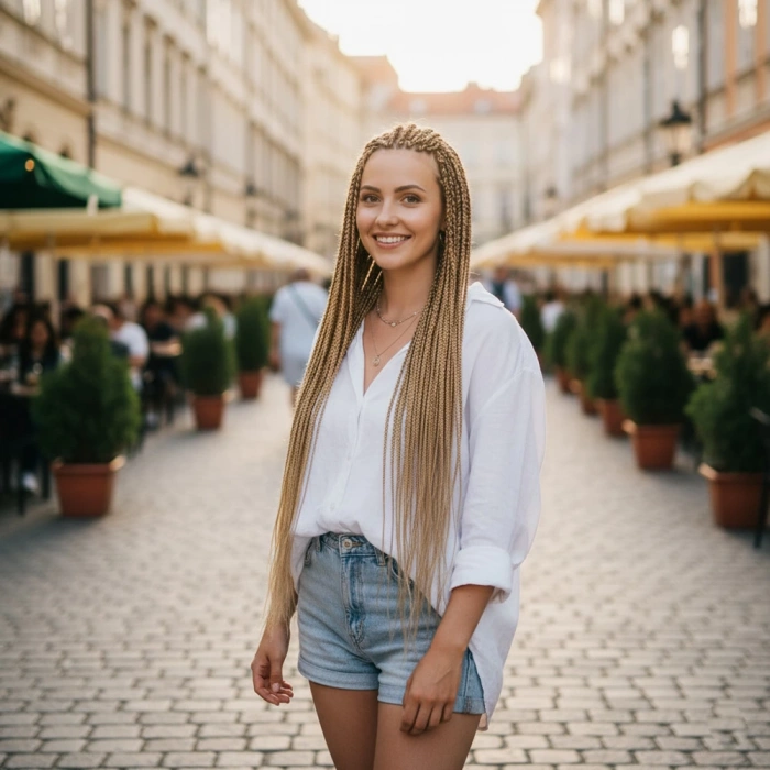 Afrika Örgüsü Ve Rasta İçin Sentetik Saç - Karamel