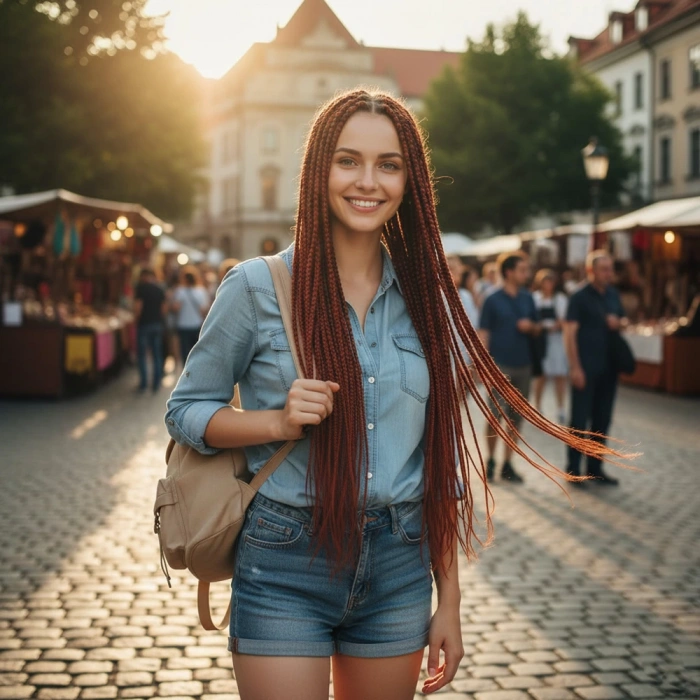 Afrika Örgüsü Ve Rasta İçin Sentetik Saç - Koyu Kahve