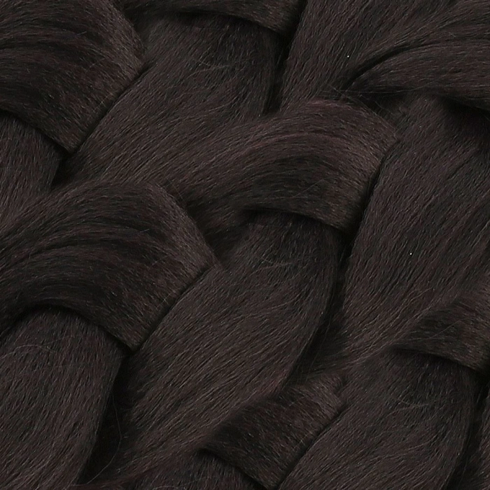 Afrika Örgüsü Ve Rasta İçin Sentetik Saç - Küllü Patlıcan Moru