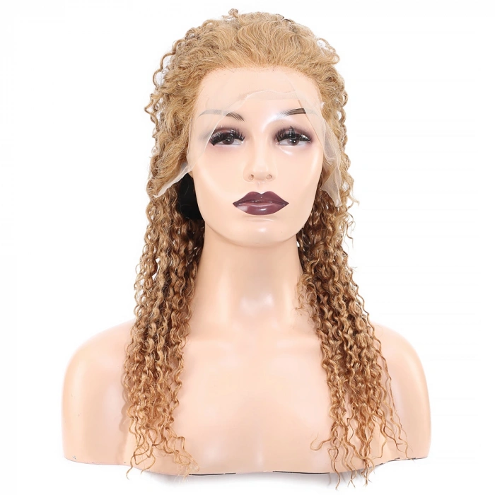 Afro Dalga Front Lace Gerçek Tül Peruk - Balköpüğü - 60-65cm