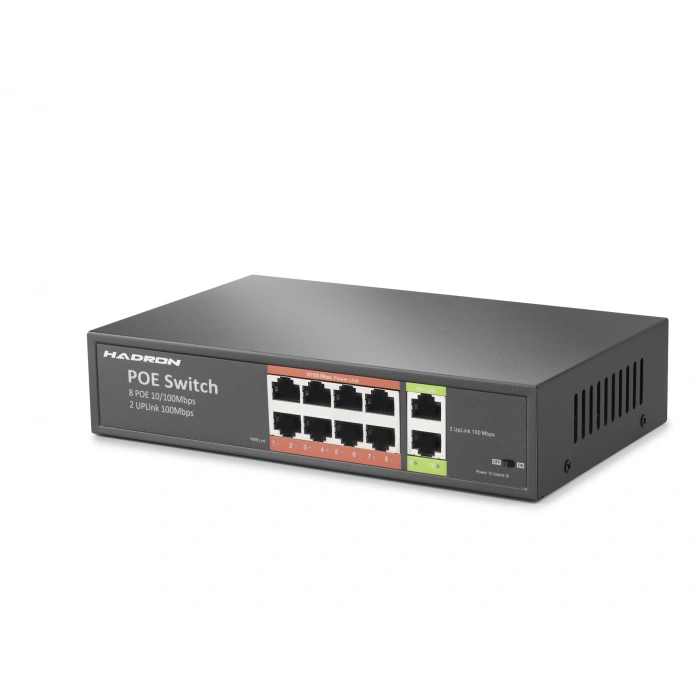 Aı Poe Switch 8 Port 2 Uplink 65W HDX1441