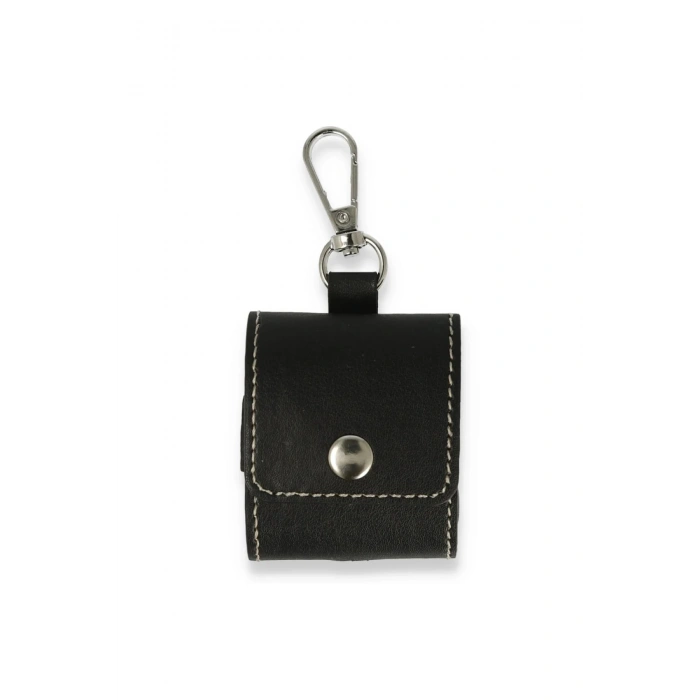 Airpods 2 (2.nesil) Askılı Kılıf - Siyah