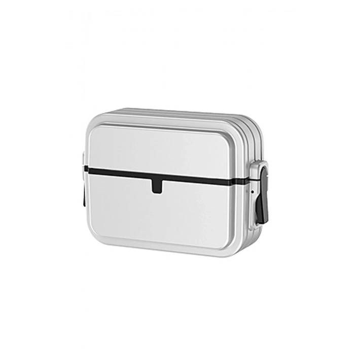 Airpods 3 (3.nesil) 404 Kilitli Kılıf - Gri