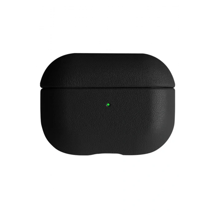 Airpods 3 (3.nesil) 405 Deri Kılıf - Siyah