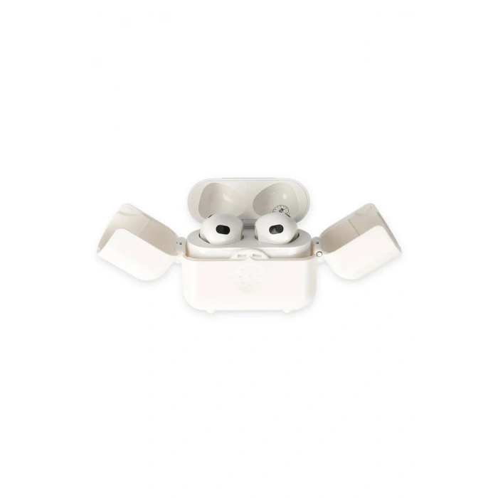 Airpods 3 (3.nesil) Basmalı Kılıf - Beyaz