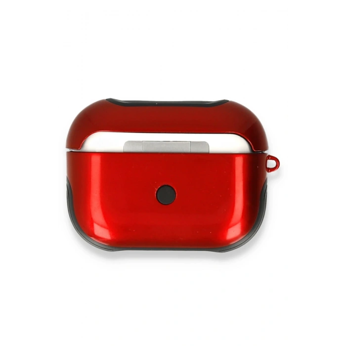 Airpods Pro (1.nesil) 3in1 Kılıf - Kırmızı