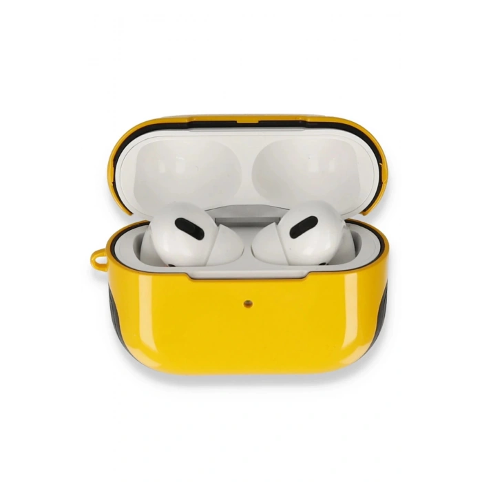 Airpods Pro (1.nesil) 3in1 Kılıf - Sarı