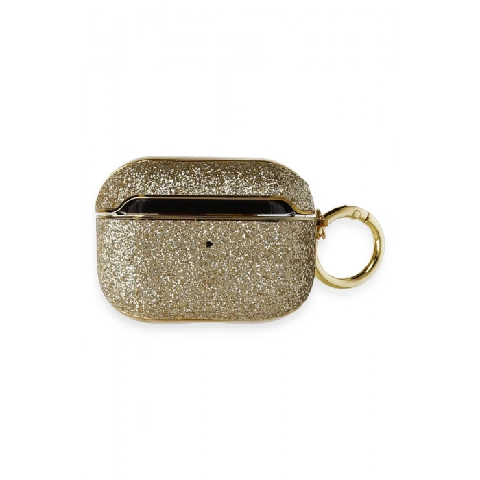 Airpods Pro (1.nesil) Spell Simli Kılıf - Gold