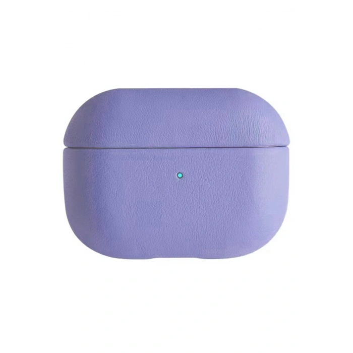 Airpods Pro 2 (2.nesil) 405 Deri Kılıf - Lila