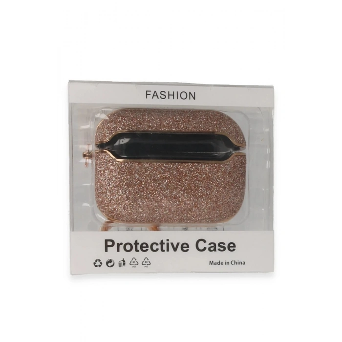 Airpods Pro 2 (2.nesil) Spell Simli Kılıf - Rose Gold