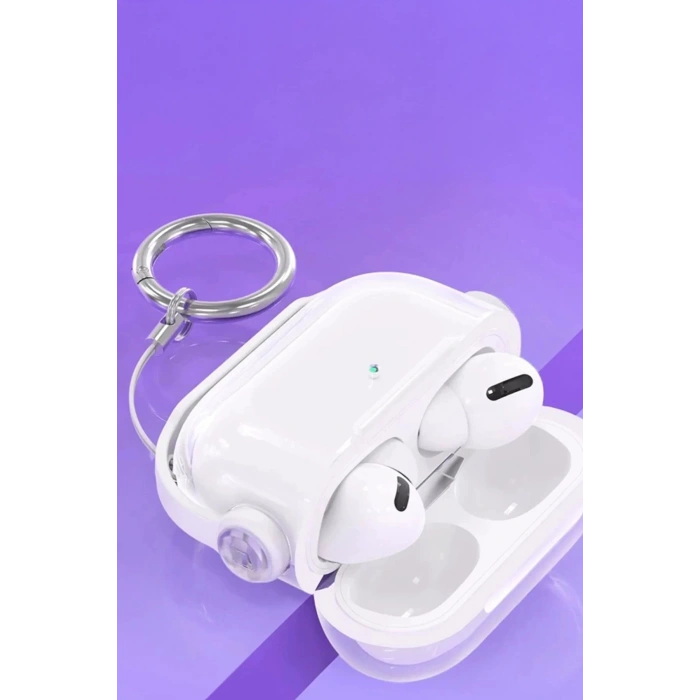 Airpods Pro 3 (3.nesil) Tema Kılıf - Beyaz