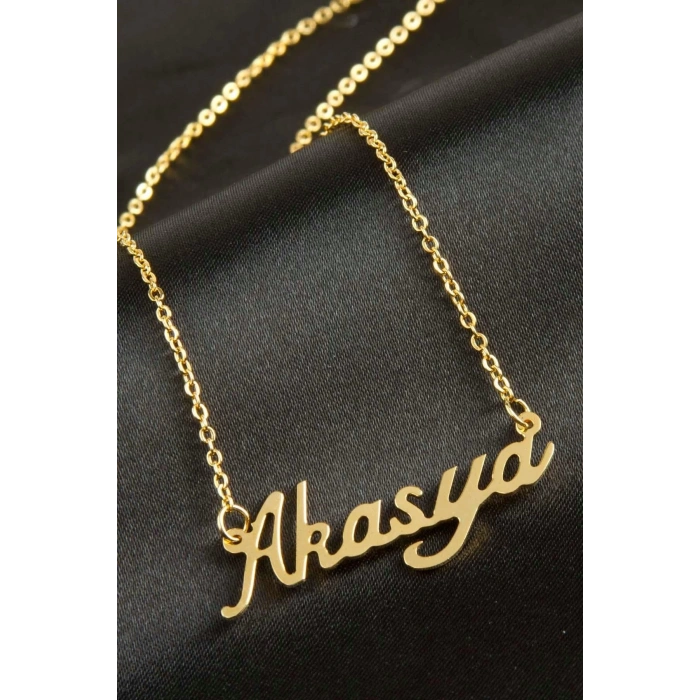 Akasya isimli kolye (Kişiye Özel)