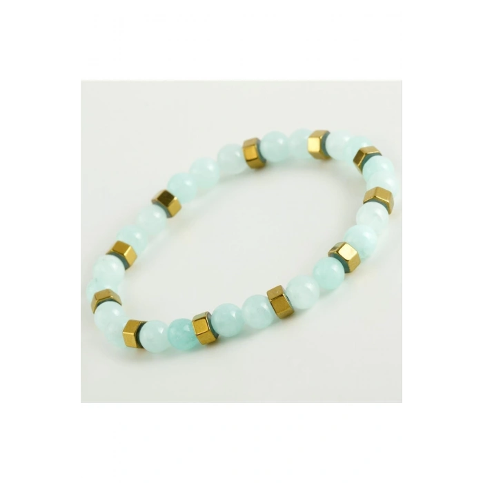 Akik & Hematit Doğaltaş Bileklik