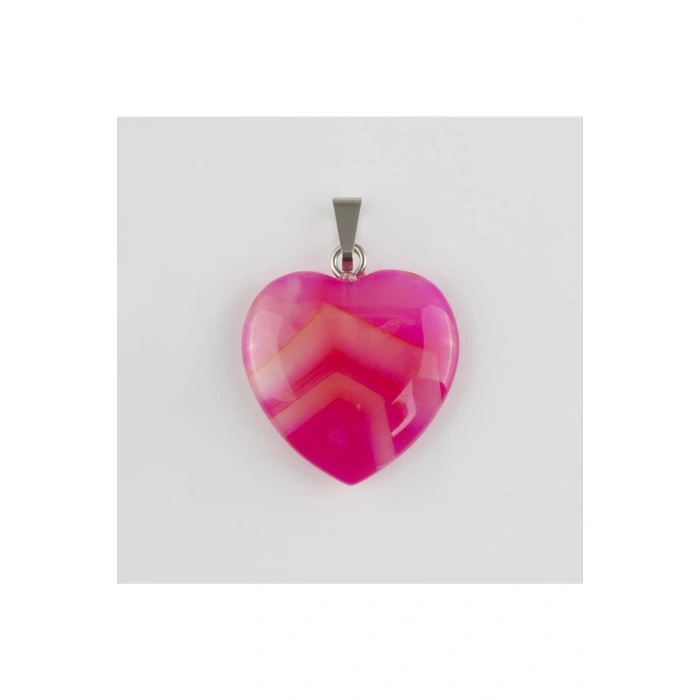 Akik Kalpli Doğaltaş Kolye Ucu