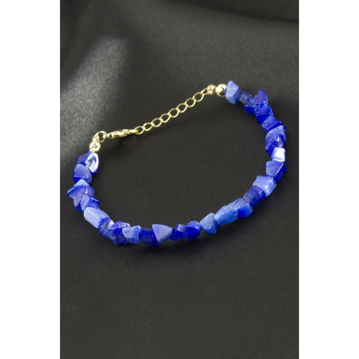 Akik Kırık Doğaltaş Bileklik