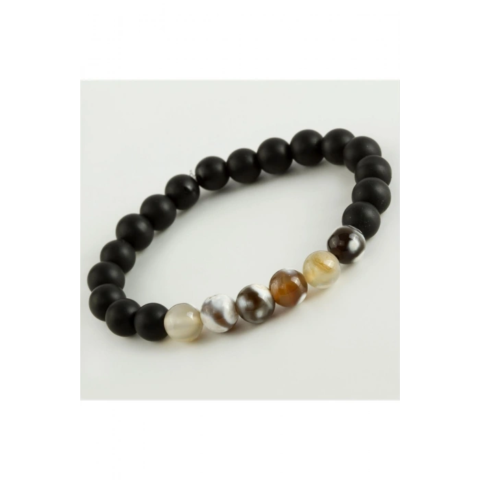 Akik & Mat Onix Doğaltaş Bileklik