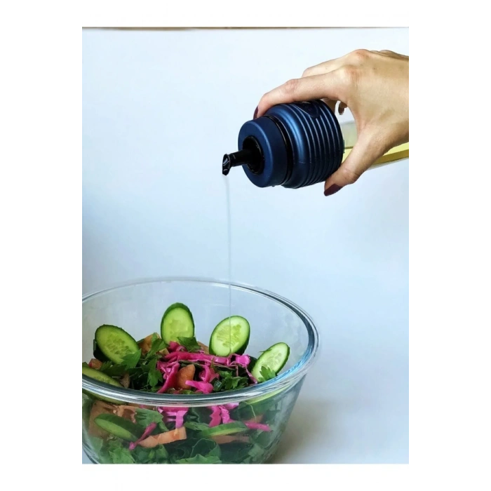 Akıllı Cam Yağdanlık 500 Ml Damlatmaz Yağdanlık -EMN3373