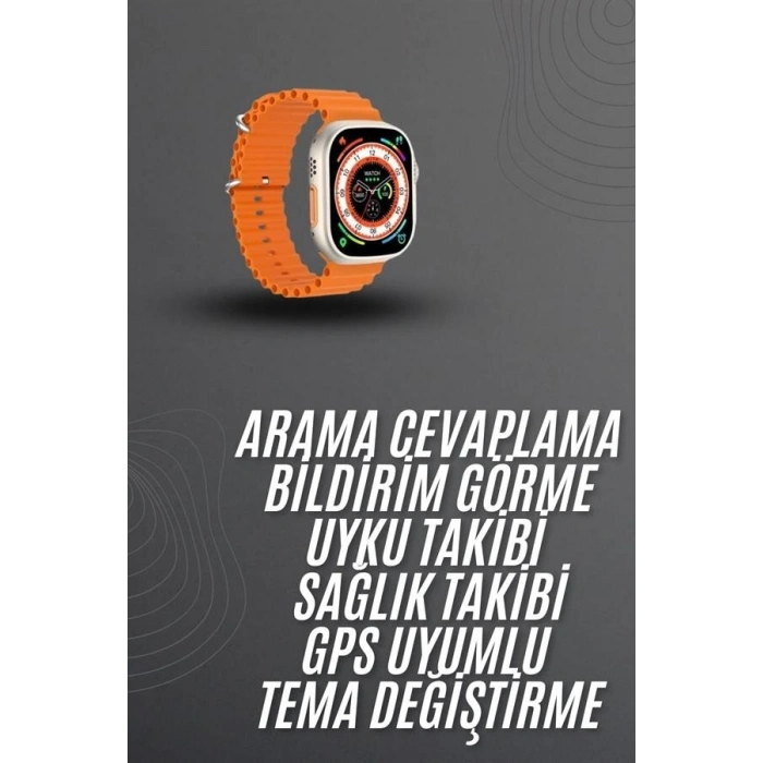 Akıllı Saat Arama Cevaplayan Bildirim Görme Yeni Nesil Bluetooth Bağlantılı