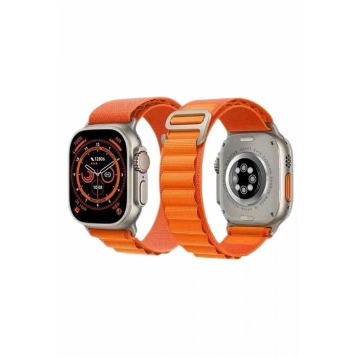 Akıllı Saat Bleutooth Bağlantılı Akıllı Saat Amoled Ekran 49 MM