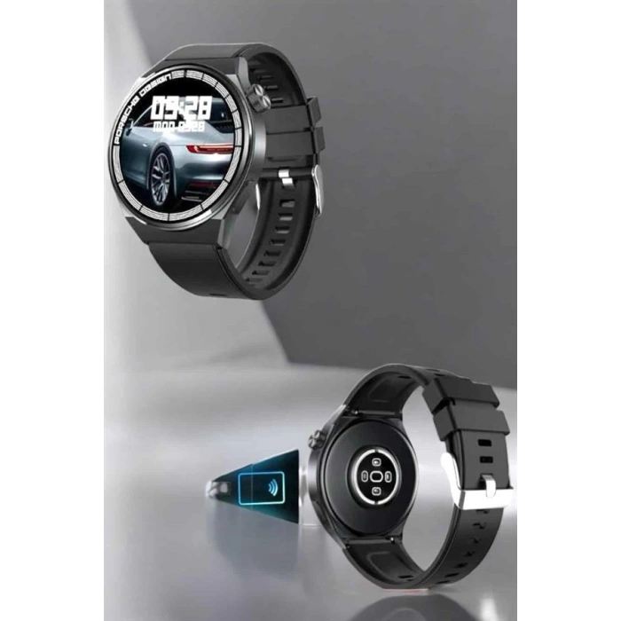 Akıllı Saat Nabız Sensörlü Bildirim Görebilen Spor Modları Gps Takibi Yeni Nesil