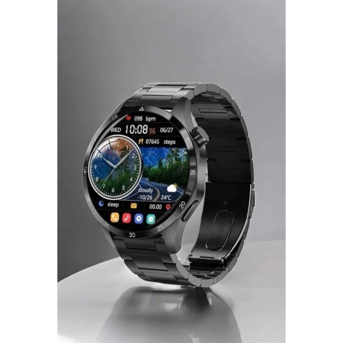 Akıllı Saat Sesli Görüşme, Nfc Uyumlu, Bildirim Görme Ve Uyku Ve Sağlık Takibi