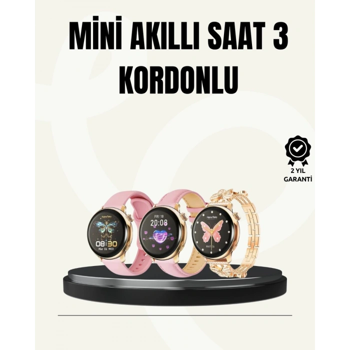Akıllı Saat – Şık Tasarım Uzun Pil Ömrü Ve Su Geçirmez Özellik