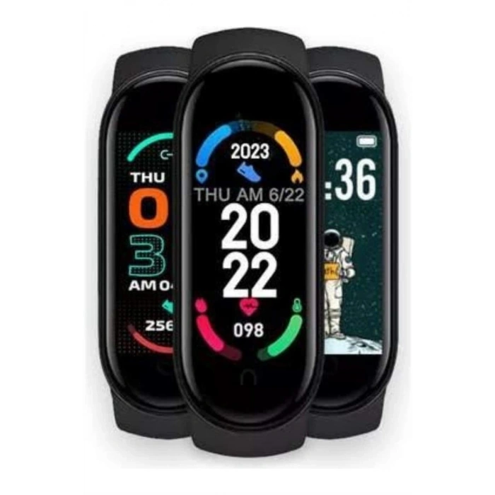 Akıllı Uyumlu Bileklik M6 Adımsayar Spor Modları Çağrı Görme Türkçe Menü