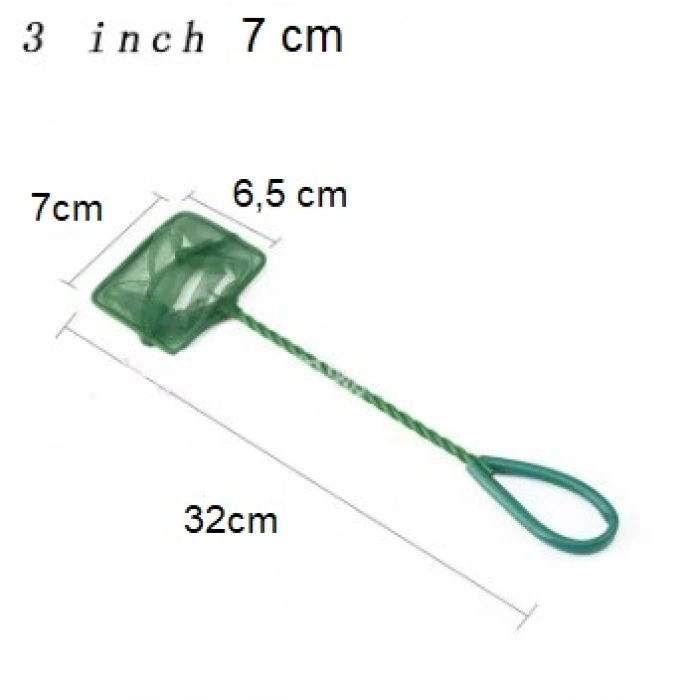 Akvaryum Balık Yakalama Kepçesi 3 inç 7 cm (4887)