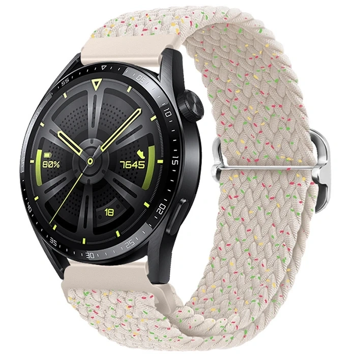 Ally 22mm Gear S3 Watch 4 -gt2 Gt2e 46mm Japon Tokalı Elastik Kayış Kordon