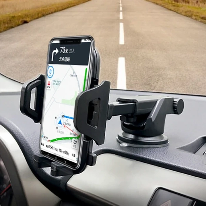 Ally 2in1 Torpido Üstü Teleskopik Ve Ya Havalandırma Araç Telefon Tutucu