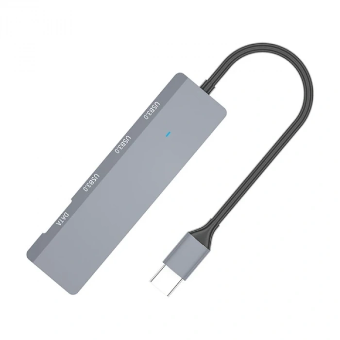 Ally Ads-309c 4in1 Type-c To Usb + Type-c Hub Adaptör Çevirici Dönüştürücü Çoğaltıcı
