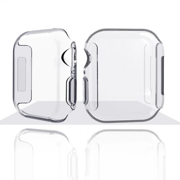 Ally Apple İwatch  44mm 360 Koruma Ultra Slim Silikon Kılıf
