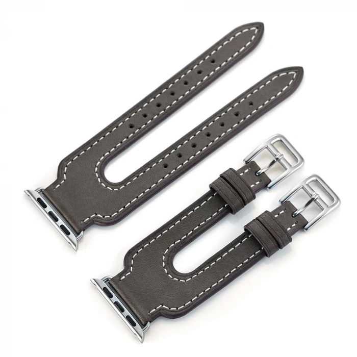 Ally Apple Watch 7-8 41mm 6-5-4 40mm Çift Kayış Kordon Kayış 3-2-1 38mm