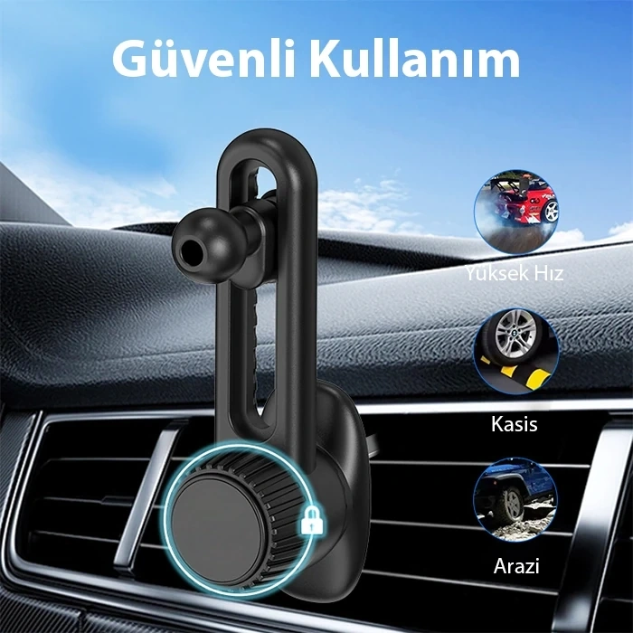 Ally B099 Ayarlanabilen Araç Içi Havalandirma Telefon Tutucu