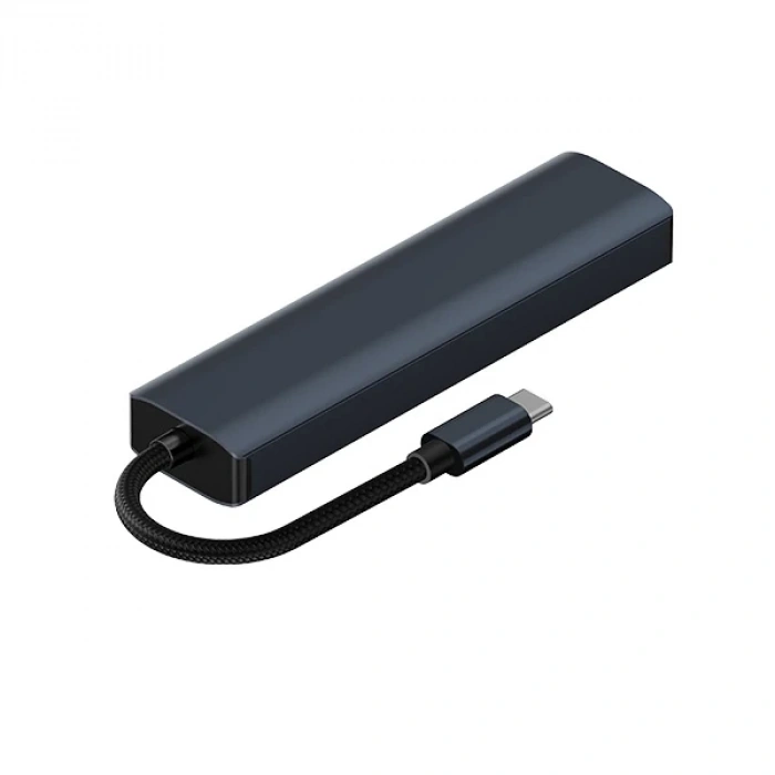 Ally Byl-2302 5 In 1 Type-c To Usb + Type-c + Ethernet Dönüştürücü Çoğaltıcı Hub