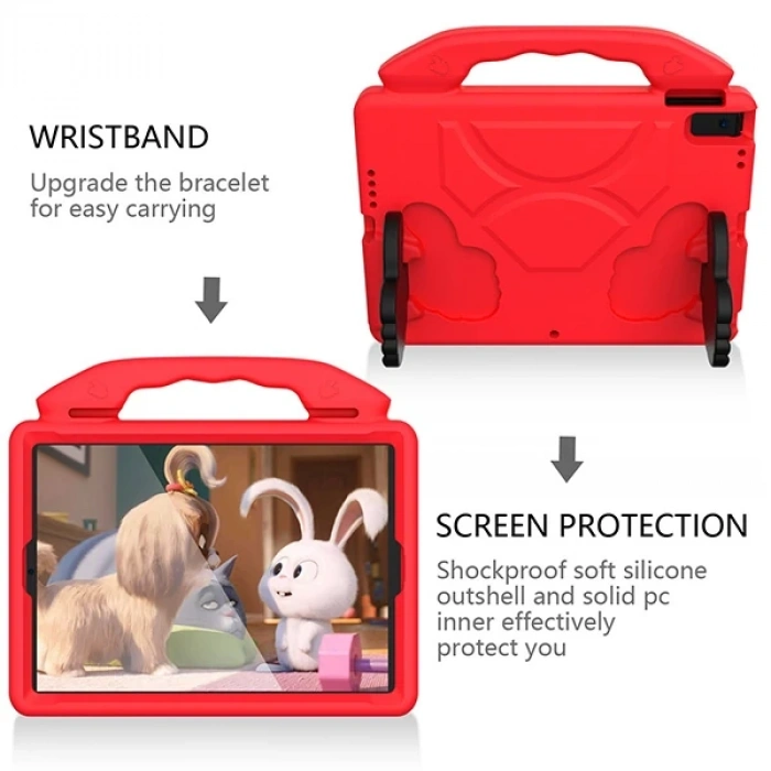 Ally İpad 7.10.2 Pro 10.5 Kılıf Eva Çocuk Shockproof Standlı Taşınabilir