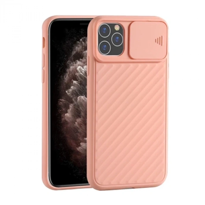 Ally İphone 11 Pro 5.8 Kılıf Kamera Kapatan Koruyucu Sürgülü Kılıf