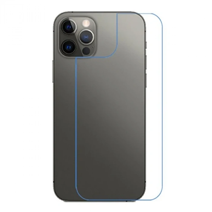 Ally İphone 12/12 Pro 6.1 İnch Tempered Arka Kırılmaz Cam Koruyucu