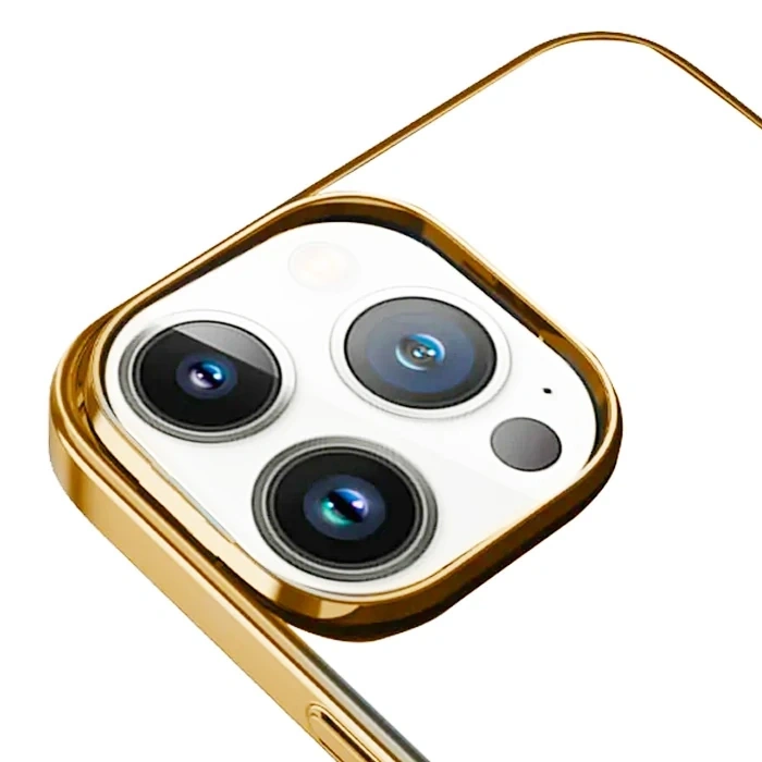 Ally İphone 12 - 12 Pro 6.1inç Magsafe Uyumlu Renkli Kenar Silikon Kılıf