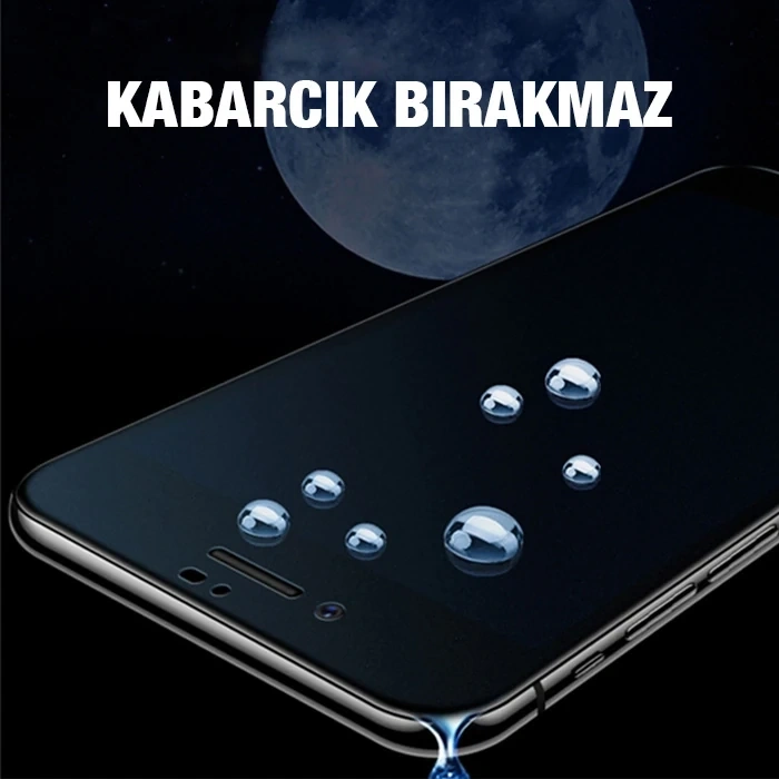 Ally İphone 13 Pro Max 6.7inç Full Glue Matte Tempered Cam  Ekran Koruyucu-(5775)