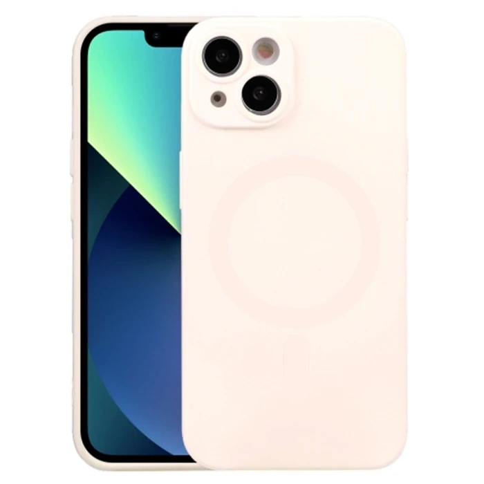 Ally İphone 14 Plus 6.7inç Liquid Silica Magsafe Uyumlu Silikon Kılıf
