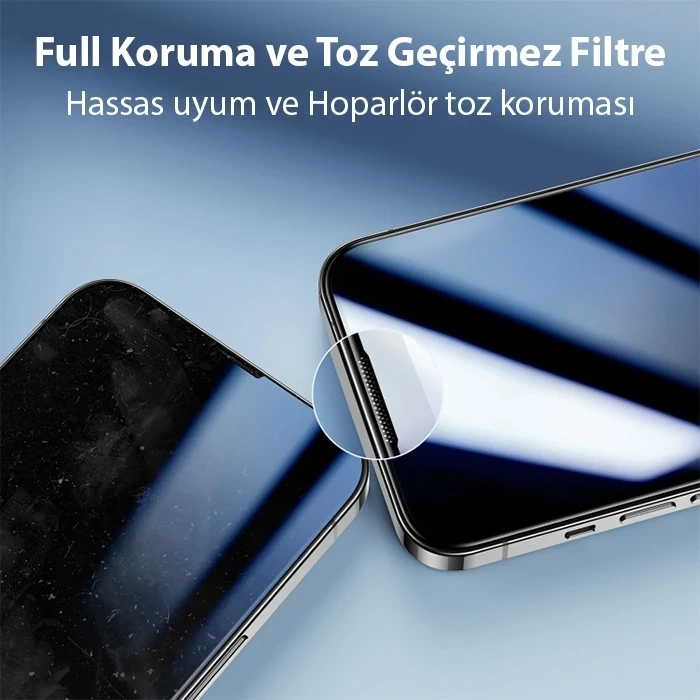 Ally İphone 14 Pro Full Hd Kırılmaz Cam Ekran Koruyucu-(5775)
